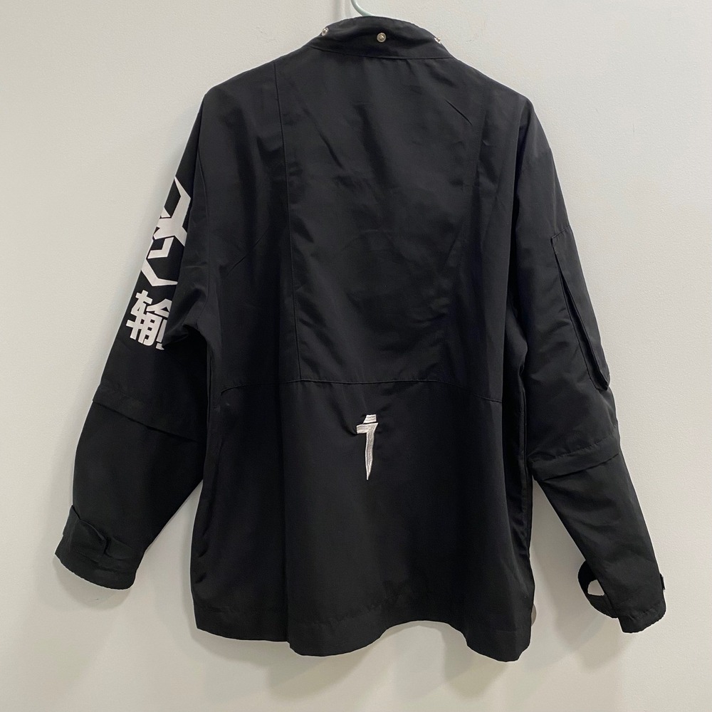 Niepce Techwear Atom Bomb Windbreaker Cyberpunk Hip Hop Urban Windbreaker Jacket - Picture 2 of 5